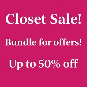 Closet Sale